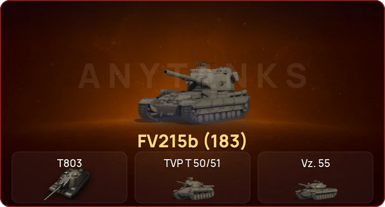 World of Tanks — Неактив | 6 Топов | T803 