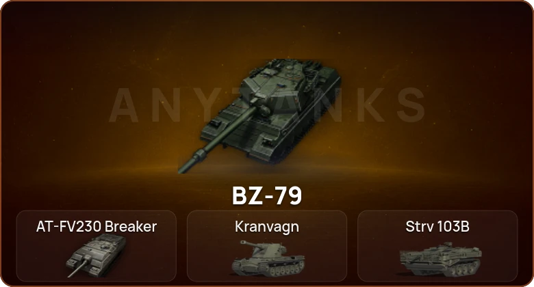 World of Tanks — 8 Топов | BZ-79 | AT-FV230 Breaker 
