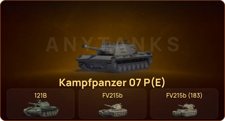 World of Tanks — 21 Топ | КР-1 | FV4025 Contriver | T803 | Kampfpanzer 07 P(E)  | Смена пароля