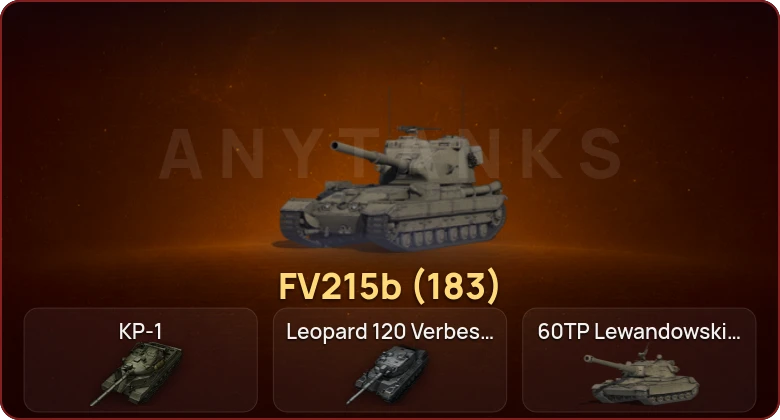 World of Tanks — Неактив | 13 Топов | КР-1 | Leopard 120 Verbessert 
