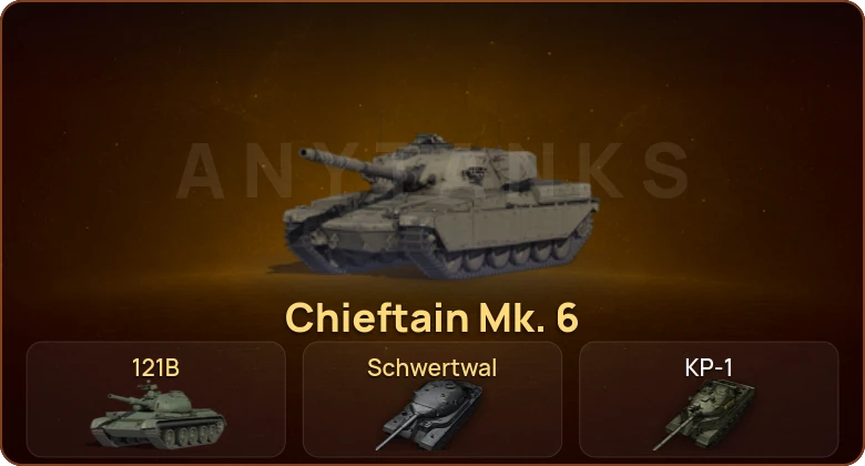 World of Tanks — 14 Топов | КР-1 | Chieftain Mk. 6  | Смена пароля
