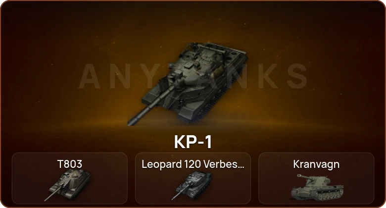 World of Tanks — 7 Топов | Leopard 120 Verbessert | КР-1 | T803 