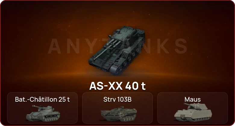 World of Tanks — Неактив | 8 Топов | AS-XX 40 t  | Смена пароля