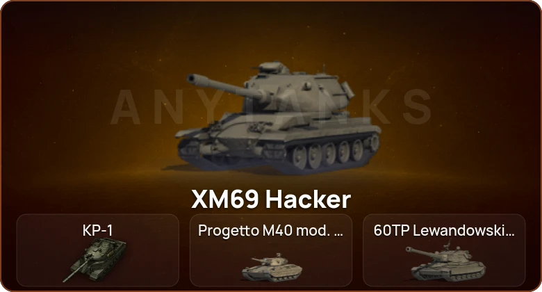 World of Tanks — 12 Топов | XM69 Hacker | КР-1 