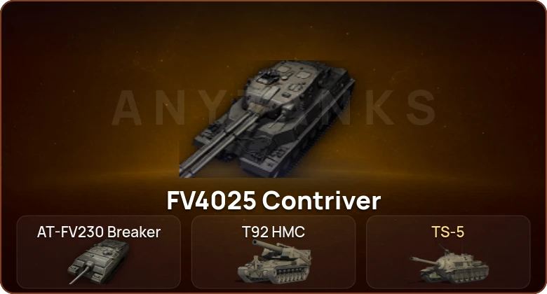 World of Tanks — 3 Топа | FV4025 Contriver | AT-FV230 Breaker  | Смена пароля