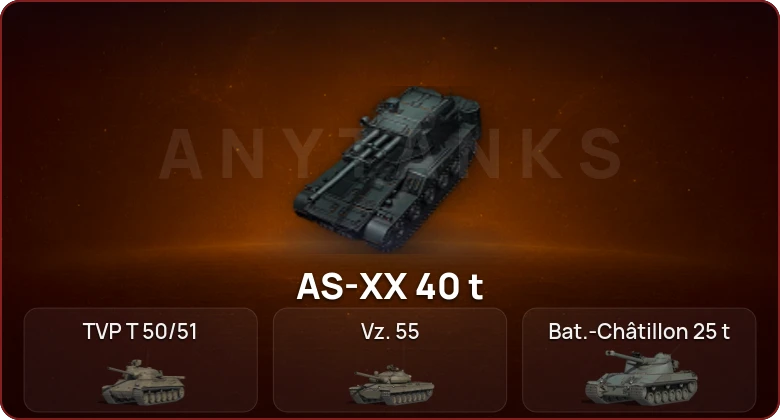 World of Tanks — Неактив | 9 Топов | AS-XX 40 t 