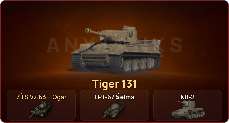 World of Tanks — Неактив | 2 Према  | Смена пароля