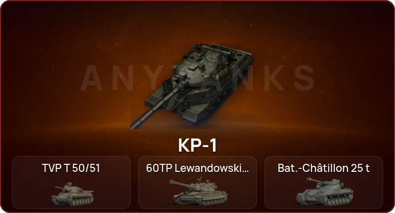 World of Tanks — Неактив | 9 Топов | КР-1 
