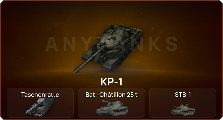 World of Tanks — 15 Топов | КР-1 | Taschenratte 