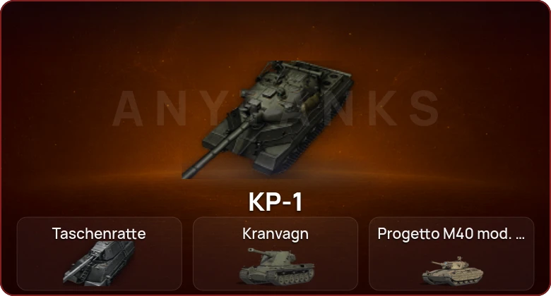 World of Tanks — Неактив | 15 Топов | КР-1 | Taschenratte 