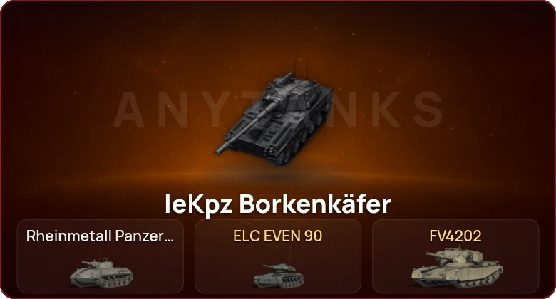World of Tanks — Неактив | 2 Топа | leKpz Borkenkäfer  | Смена пароля