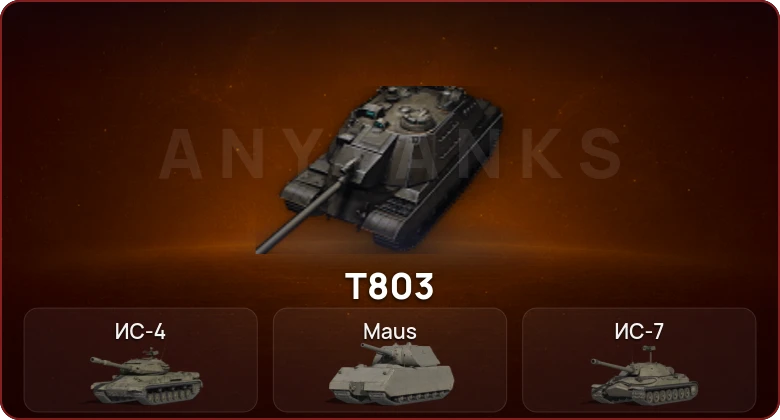 World of Tanks — Неактив | 7 Топов | T803  | Смена пароля