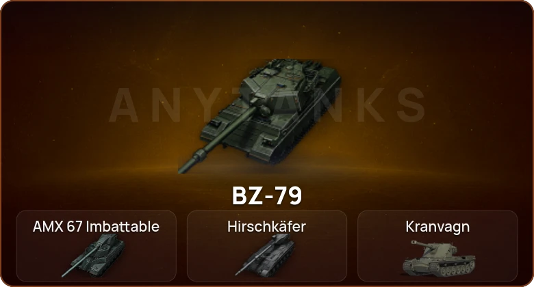 World of Tanks — 13 Топов | BZ-79 | AMX 67 Imbattable | Hirschkäfer  | Смена пароля