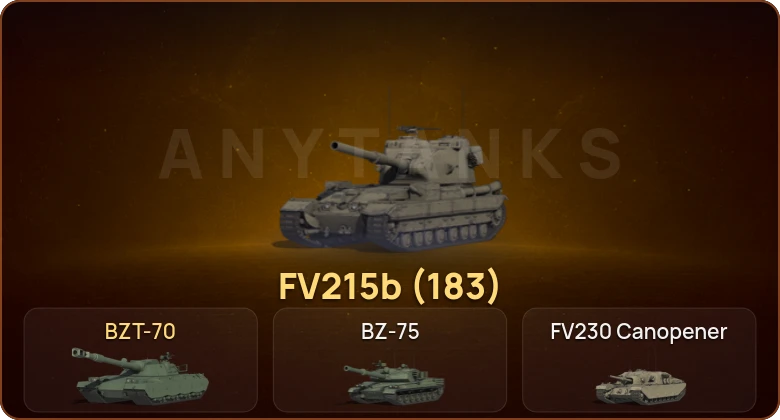 World of Tanks — 4 Топа | BZT-70 