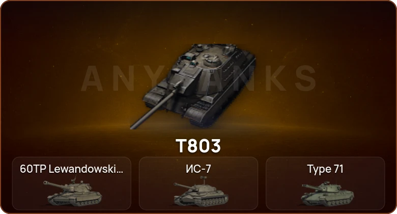 World of Tanks — 5 Топов | T803  | Смена пароля