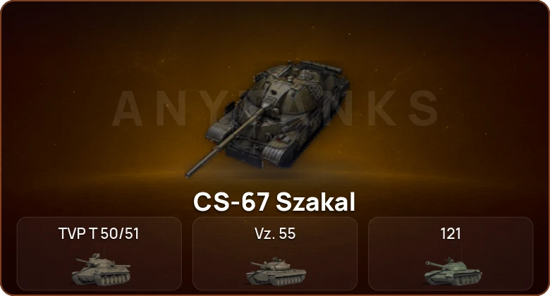 World of Tanks — 13 Топов | CS-67 Szakal 