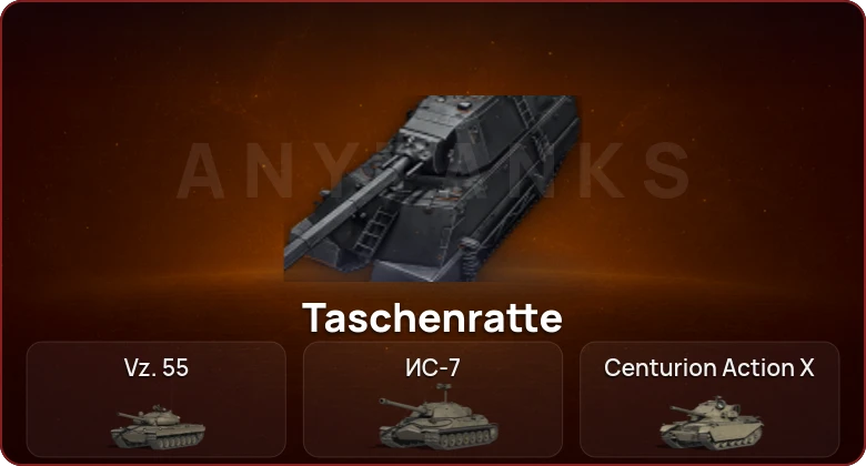 World of Tanks — Неактив | 12 Топов | Taschenratte  | Смена пароля