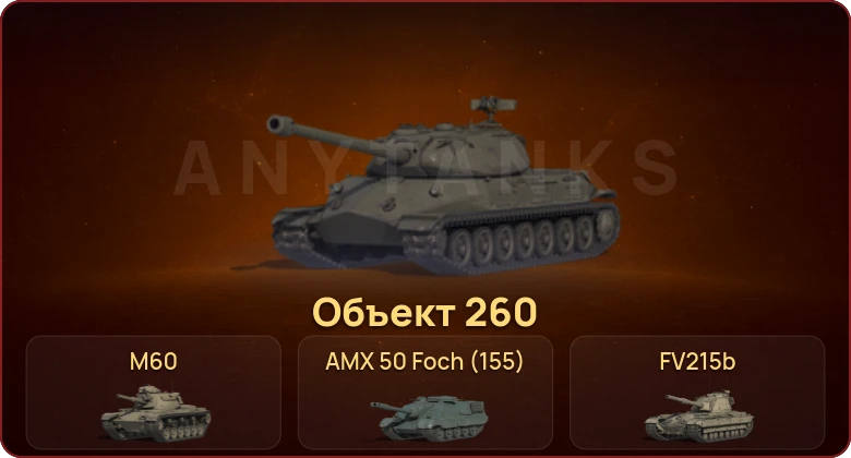 World of Tanks — Неактив | 27 Топов | Объект 260  | Смена пароля