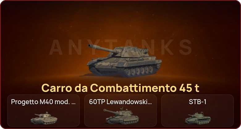 World of Tanks — Неактив | 11 Топов | Carro da Combattimento 45 t  | Смена пароля