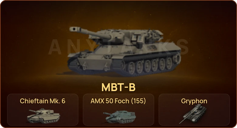 World of Tanks — 10 Топов | Chieftain Mk. 6 | FV4025 Contriver | AS-XX 40 t | MBT-B 