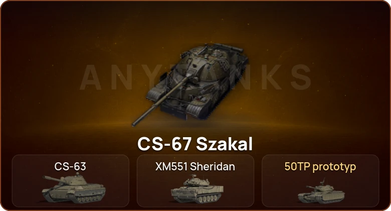 World of Tanks — 3 Топа | CS-67 Szakal 