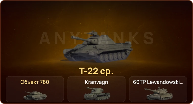 World of Tanks — 7 Топов | Т-22 ср. | Объект 780  | Смена пароля