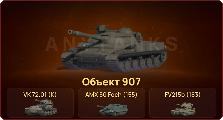 World of Tanks — Неактив | 29 Топов | Объект 907 | VK 72.01 (K)  | Смена пароля