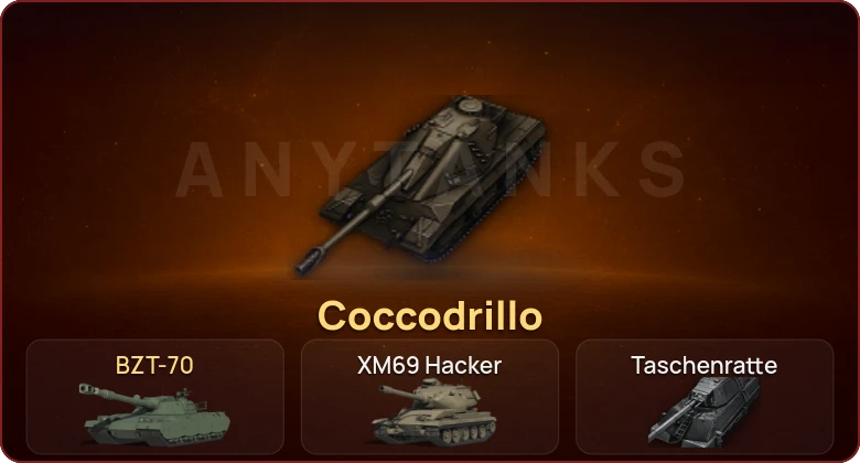 World of Tanks — Неактив | 7 Топов | XM69 Hacker | Taschenratte | BZT-70 