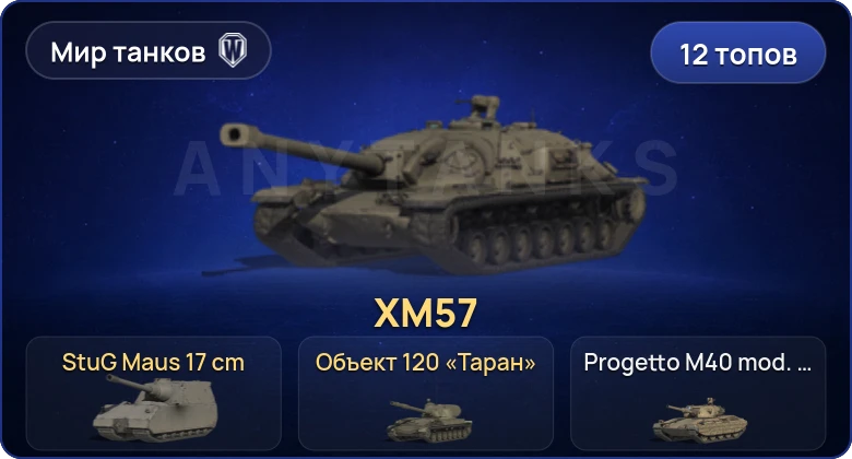 World of Tanks (RU) — 12 Топов  