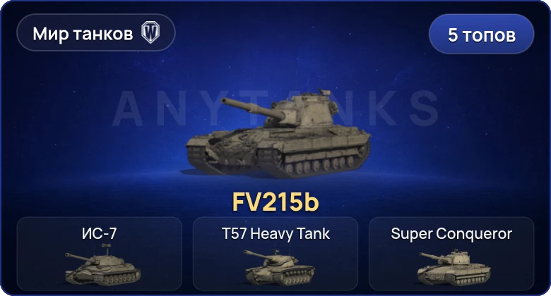 World of Tanks (RU) — 5 Топов  