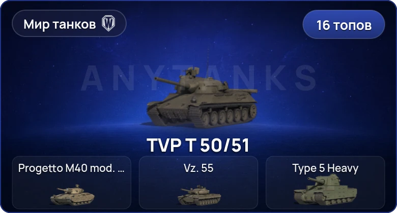 Мир Танков — 16 Топов  