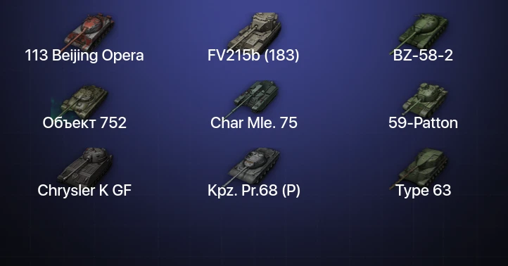 Мир Танков — 4 Топа | FV215b (183) 