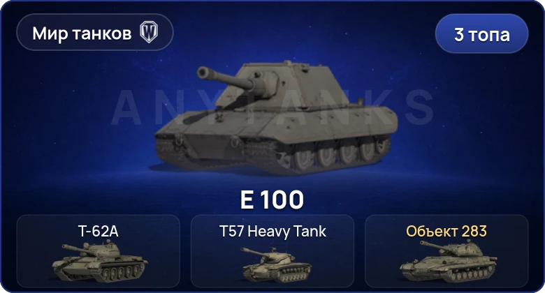 World of Tanks (RU) — 3 Топа  