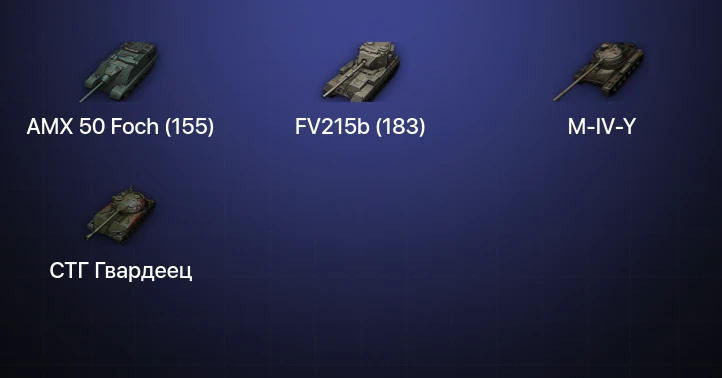 Мир Танков — 12 Топов | FV215b (183) 