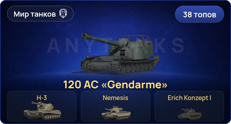World of Tanks (RU) — 38 Топов | BZ-74-1 | H-3 | Nemesis | Erich Konzept I 