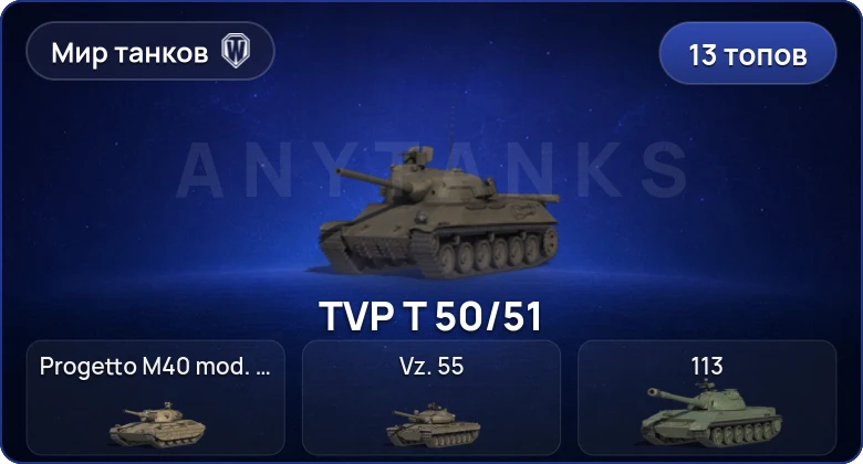 Мир Танков — 13 Топов  