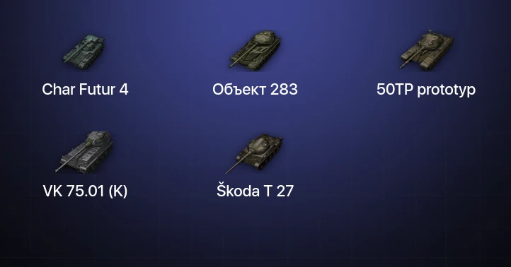 World of Tanks (RU) — 3 Топа  