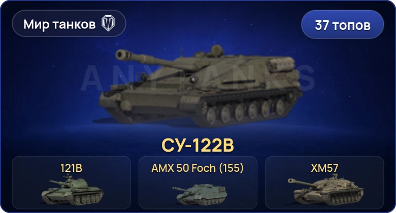 World of Tanks (RU) — 37 Топов | BZT-70 | Cobra 