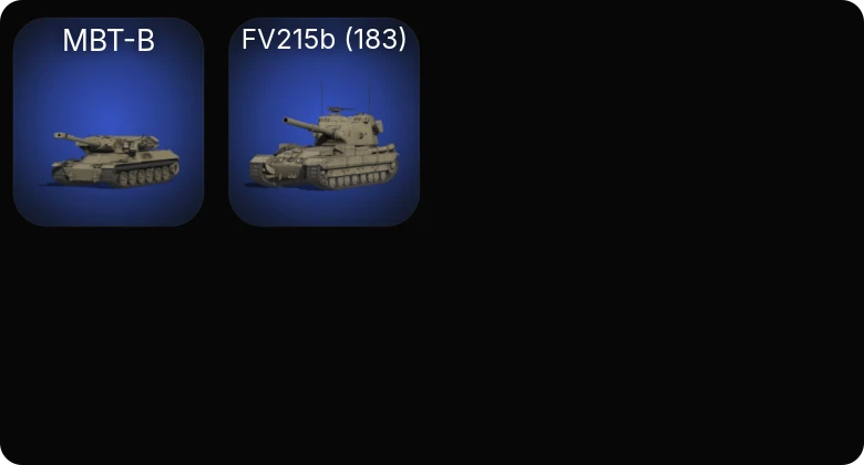 Мир Танков — 11 Топов | MBT-B | FV215b (183) 
