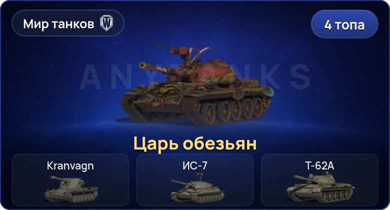 World of Tanks (RU) — 4 Топа  