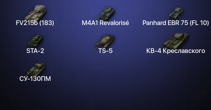 Мир Танков — 3 Топа | FV215b (183) 