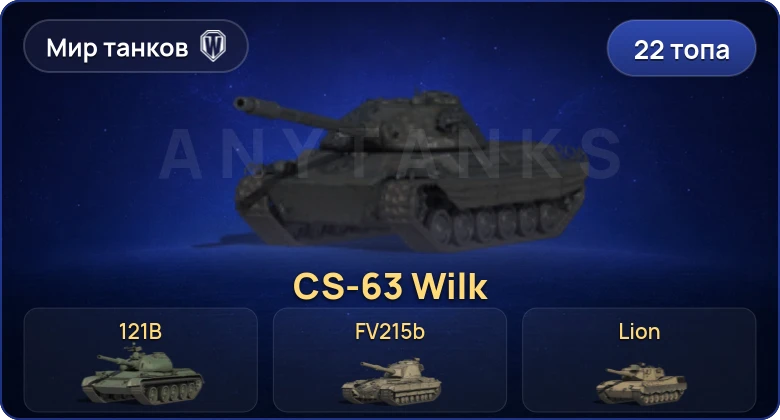 Мир Танков — 22 Топа | CS-63 Wilk | MBT-B | Cobra 