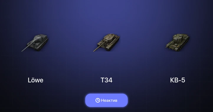 Мир Танков — Неактив | 2 Топа  