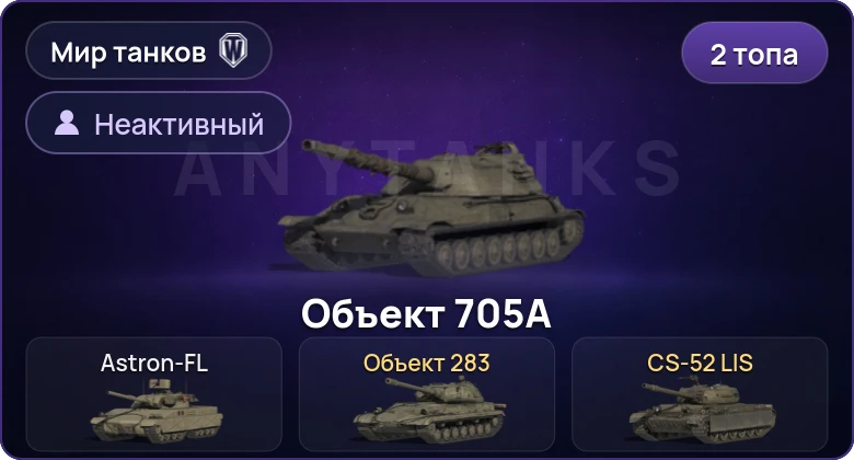 Неактив | 2 Топа  