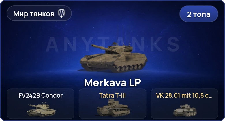 Мир Танков — 2 Топа  