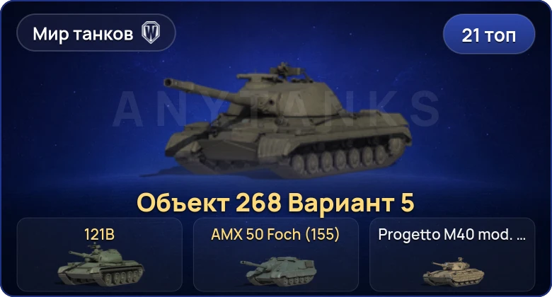 Мир Танков — 21 Топ  