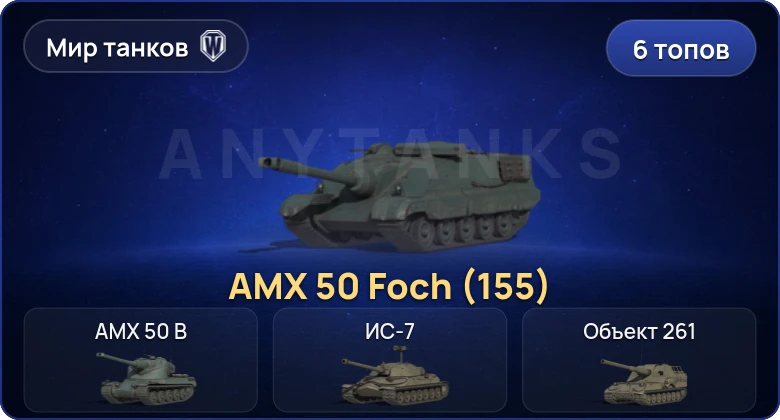 Мир Танков — 6 Топов  