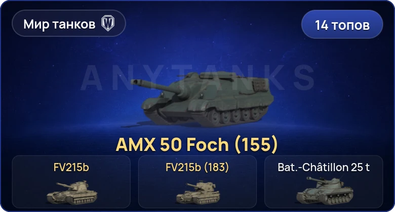 World of Tanks (RU) — 14 Топов | FV215b (183) | Cobra 
