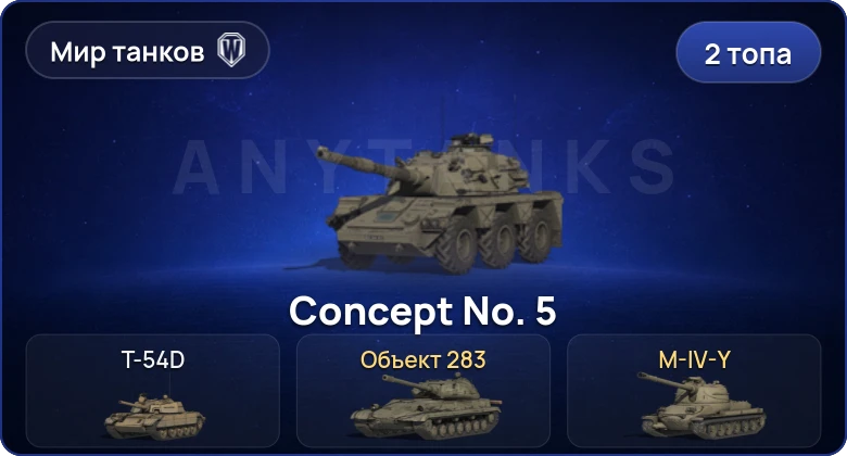 Мир Танков — 2 Топа  
