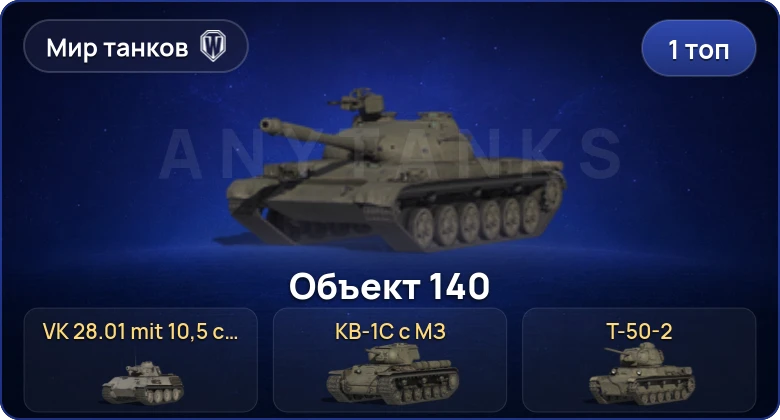 Мир Танков — 1 Топ  
